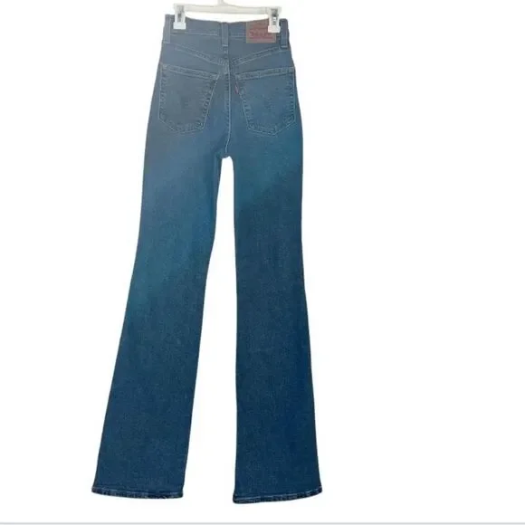 Levi’s Ribcage Boot Jeans 24 New - Picture 6 of 7